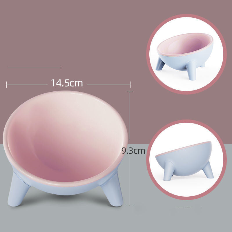 Tilted Pet Food Bowl