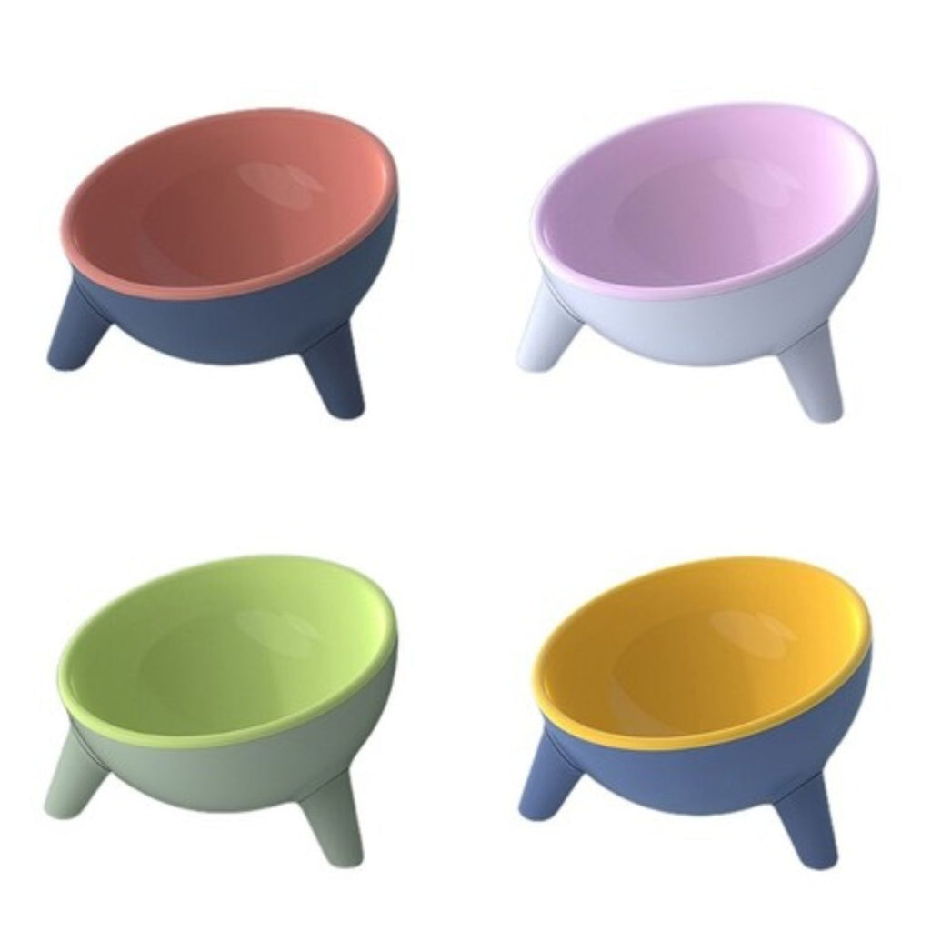 Tilted Pet Food Bowl