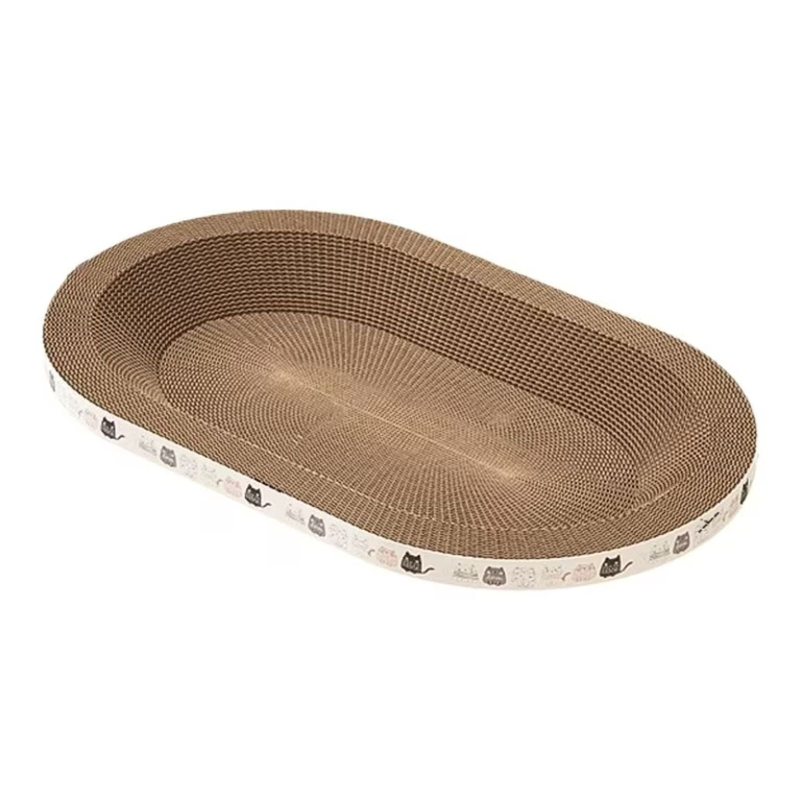 Oval Cat Scratch Bed