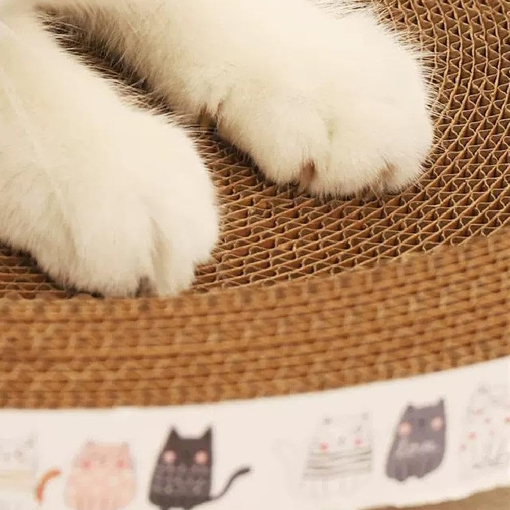 Oval Cat Scratch Bed